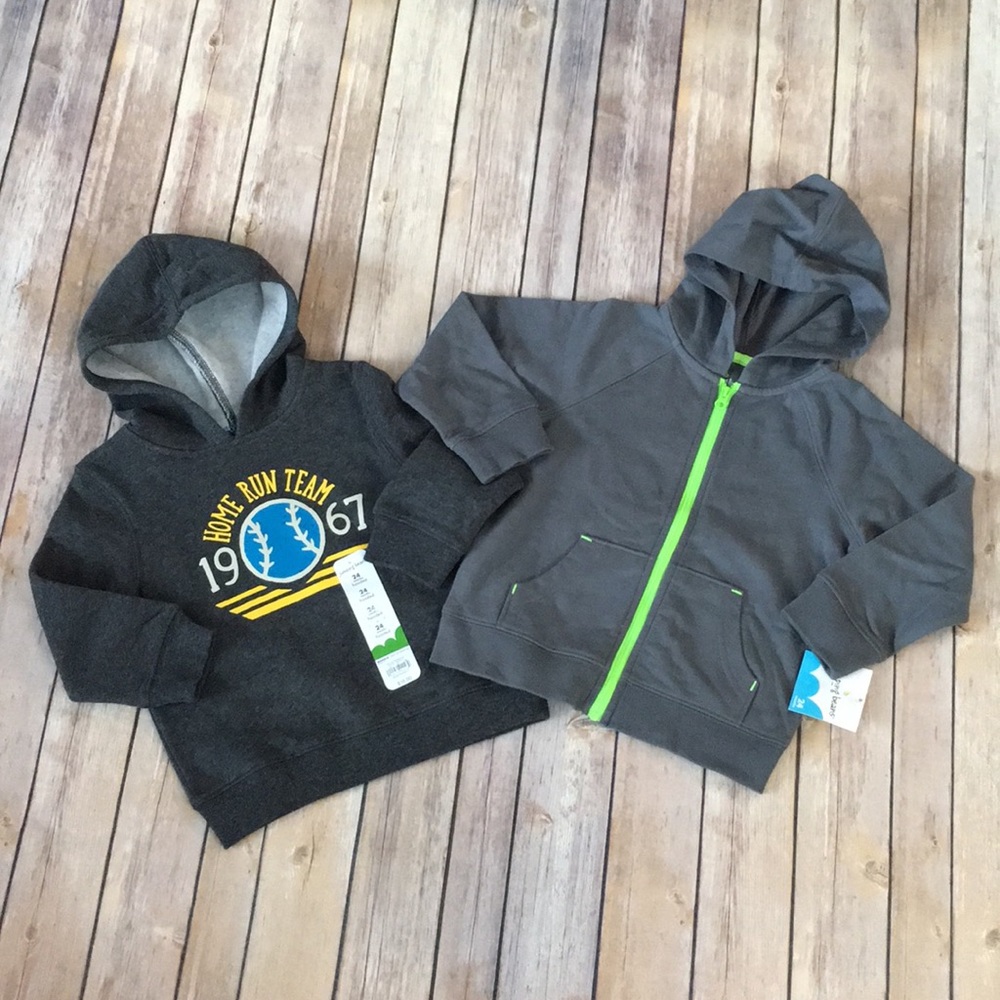 Pair of NWT Jumping Beans Sweatshirts